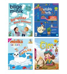 3-6 Yaş Çocuk Dergisi Yıllık Abonelik Paketi  (Mayıs 2025 - Nisan 2026)